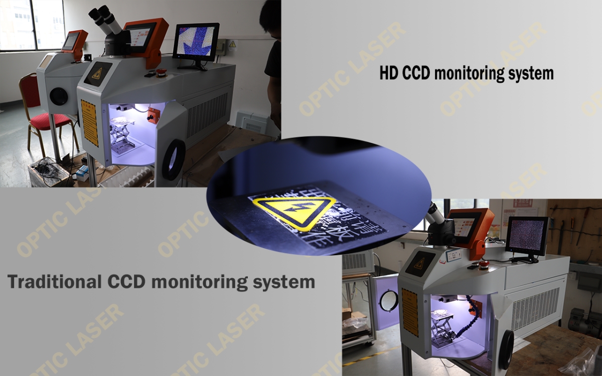 Comparison of HD CCD image and traditional CCD imagesecond picture HD CCD 이미지 및 기존 CCD 이미지 비교 사진