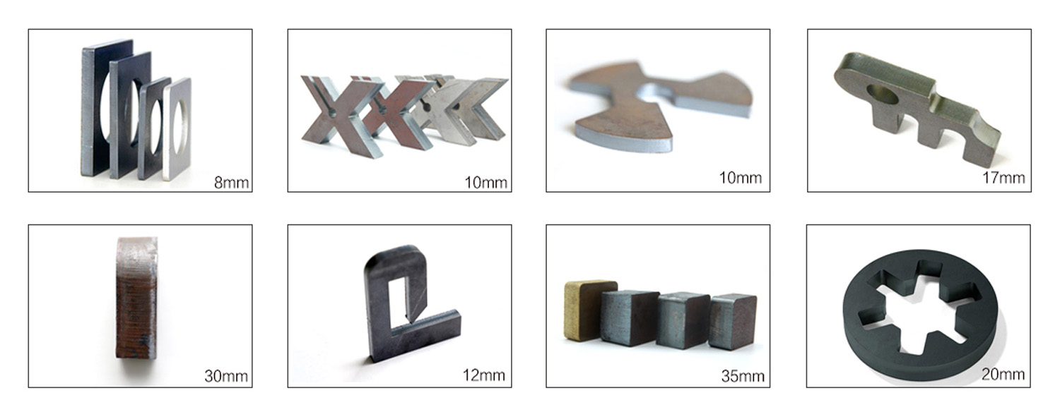 cutting Samples 절단 샘플