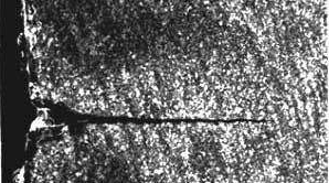 금속 용접기 가공 전 금속 균열