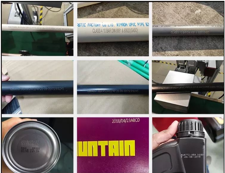 파이버 레이저 마킹 머신 적용 산업