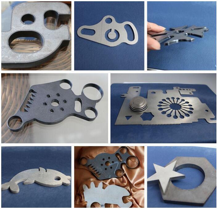 레이저 절단기의 샘플