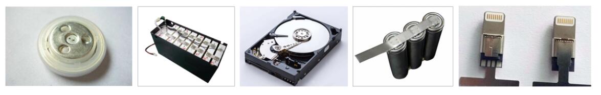 섬유 변속기 아가미노 계 레이저 용접 기계의 샘플