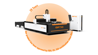 교환 테이블 OPT-E1530이있는 오픈 타입 파이버 레이저 커팅 머신