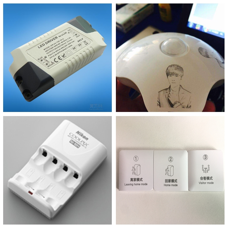 UV 파이버 레이저 마킹 머신 샘플
